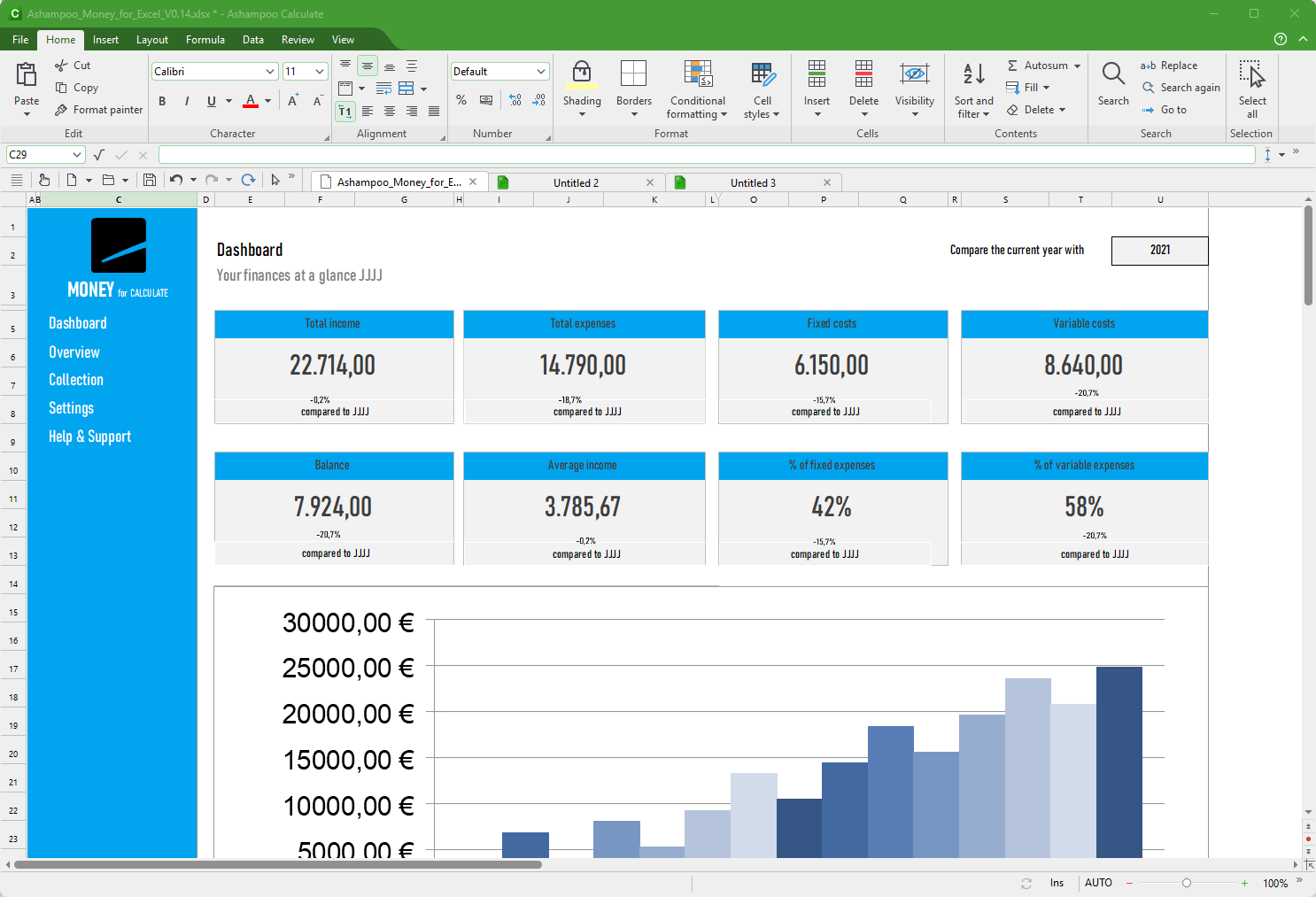 Ashampoo® Office 9 - Calculate 